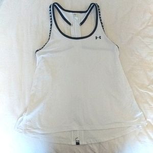 Under Armour Women's Knockout Mesh Back Tank Top white